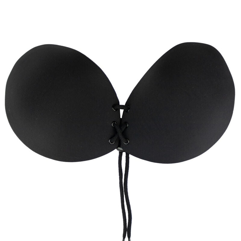 Bye-Bra - Soutien-gorge adhésif Entrelazado noir, bonnet A