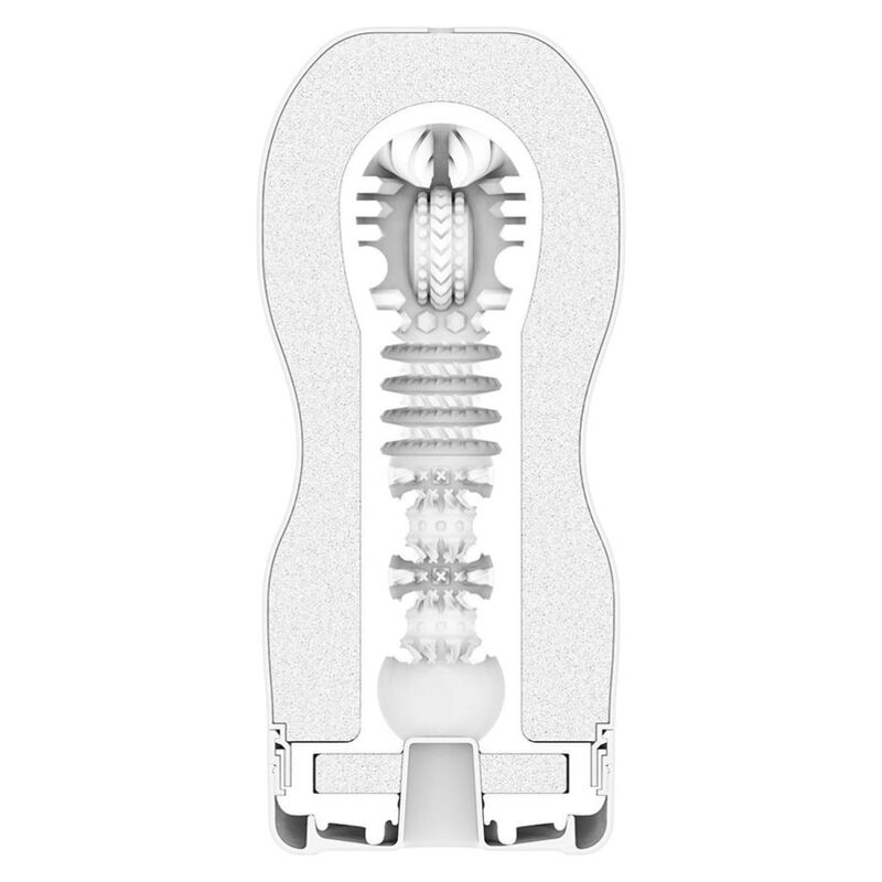 masturbatore durevole originale con coppa a vuoto per esperienza intensa di suzione e stimolazione interna unica tenga