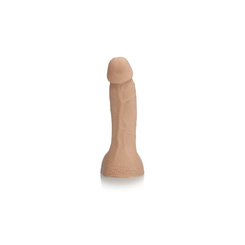 Replica pene realistico Brent Corrigan in silicone medico flessibile 22 cm con cartolina firmata Fleshjack