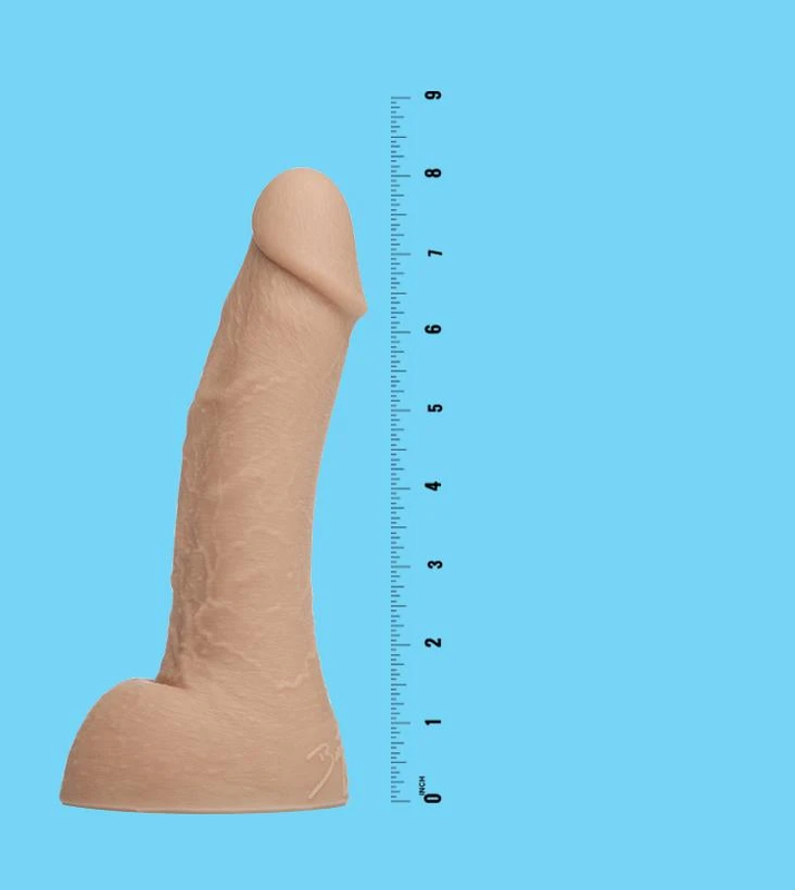 Dildo realistico in silicone Brent Everett Fleshjack Boys colore pelle lunghezza 21 cm per piacere maschile FLESHJACK