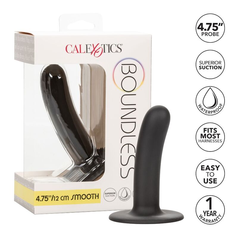 Calexotics - Gode Boundless 12 Cm Compatible avec Harnais Lisse
