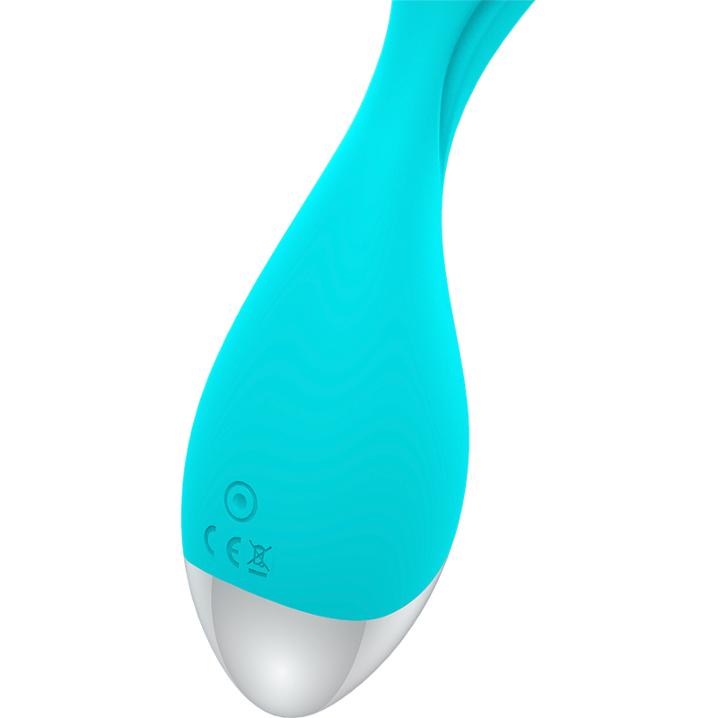 Mini vibratore discreto ricaricabile USB impermeabile con 7 modalità di vibrazione per stimolazione punto G Happy Loky