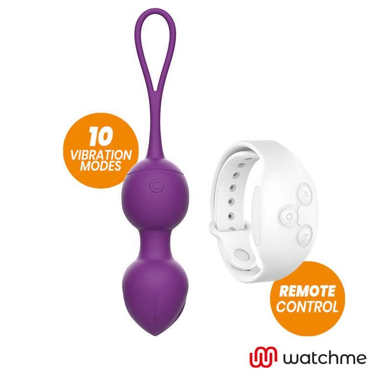 Palline Dell'Amore Vibranti Con Telecomando Watchme Impermeabili Silicone E USB Ricaricabile Rewolution