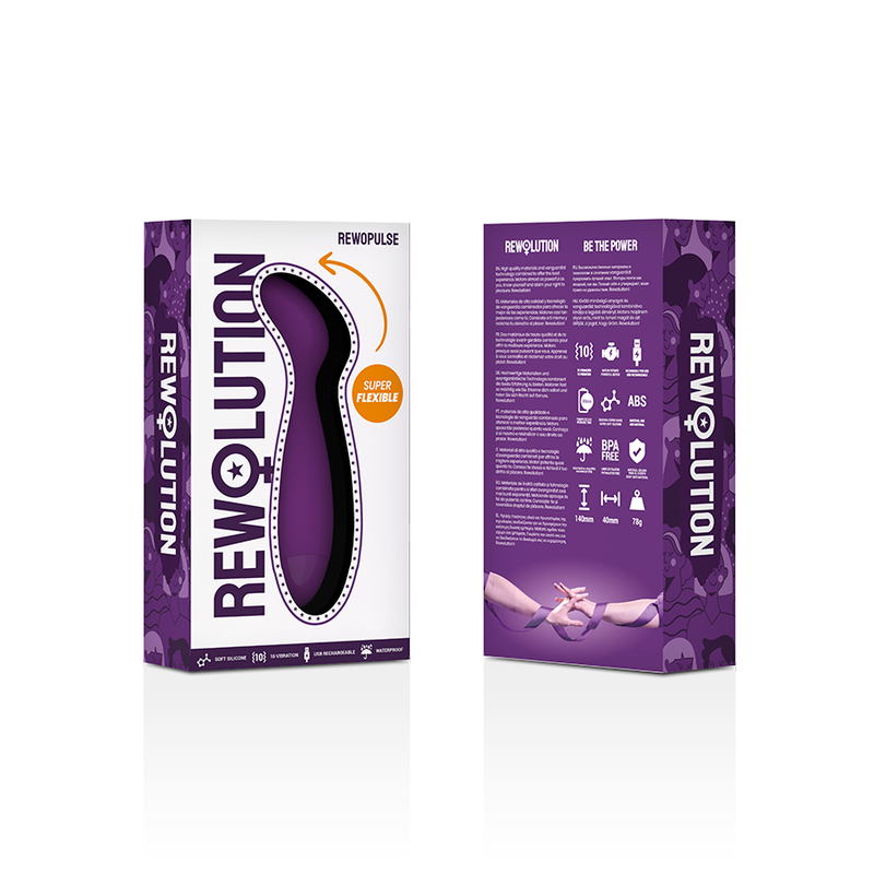 Rewolution - Vibromasseur flexible Rewopulse Stimulateur du point G