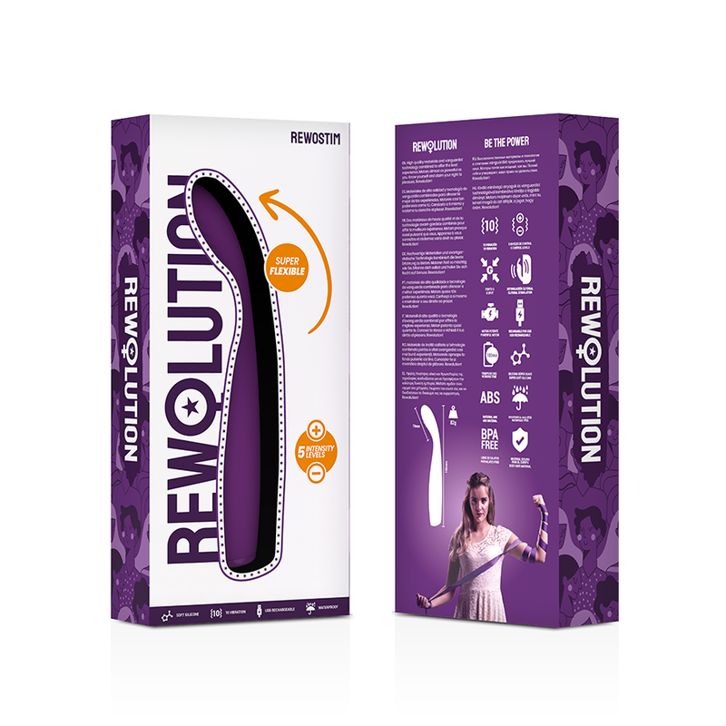 Rewolution - Vibromasseur flexible Rewostim