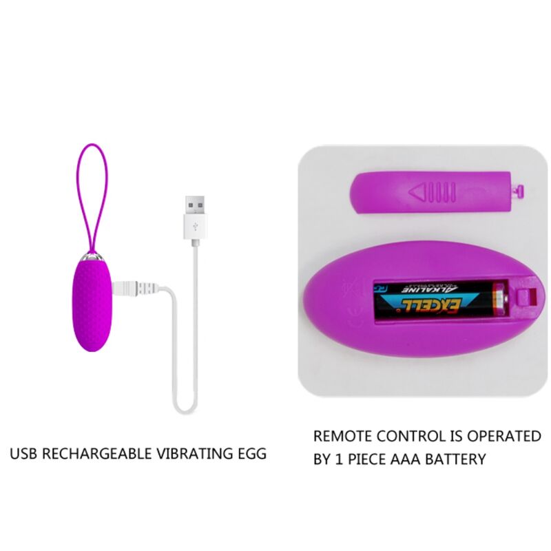 Pretty Love - Joanna Vibrating Egg Remote Control 12 Modes