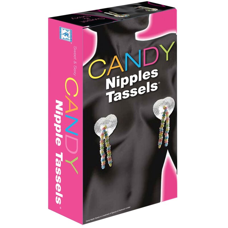 Candy nipple cover gusto tutti frutti 2 coperchi per capezzoli flessibili confortevoli Spencer & Fleetwood