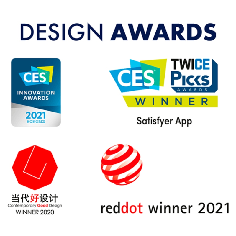 Satisfyer - Vibratore Double Fun Partner Nero