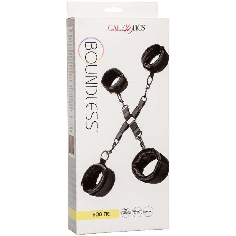 Imbracatura costrittiva polsi caviglie imbottita regolabile 4 punti fissaggio comfort bdsm california exotics