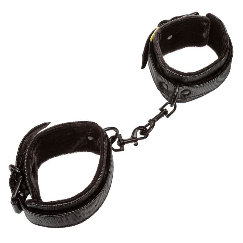 Menottes de bondage de cheville en cuir végétalien souple avec boucle réglable Fetish Bdsm California Exotics