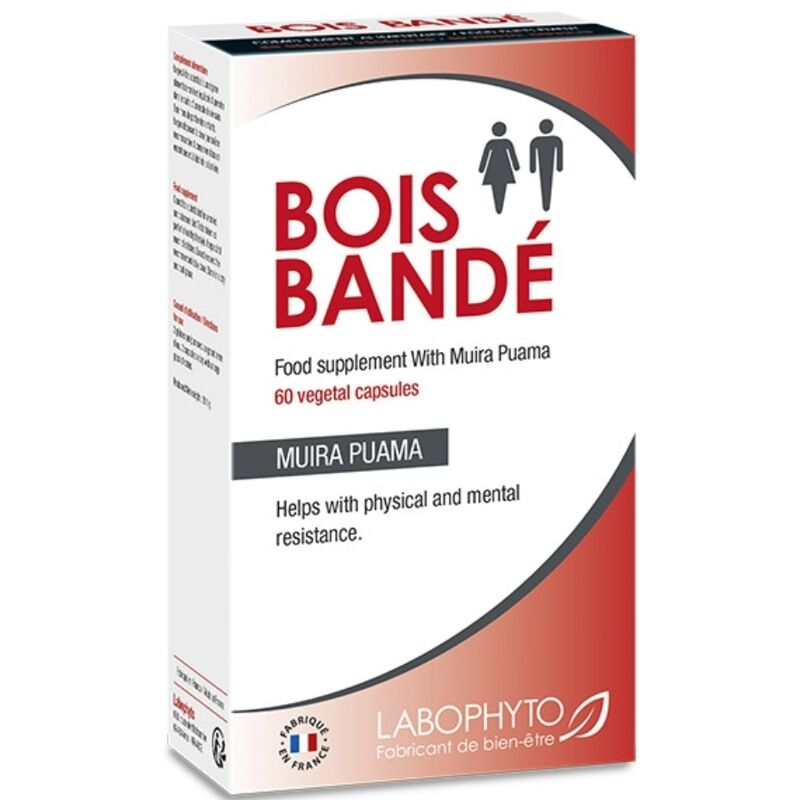 Labophyto - Bois Bandé Food Supplement Physical and Mental Resistance 60 Caps