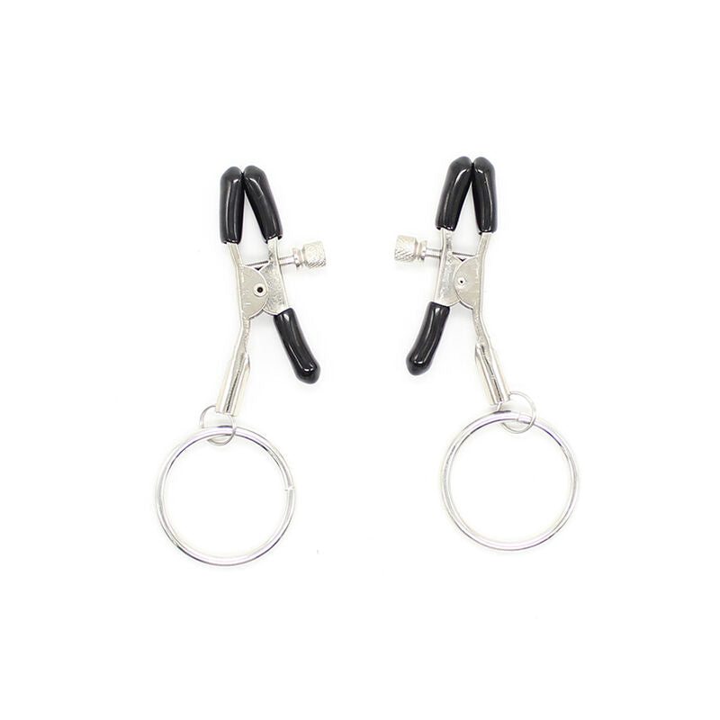 Nipple Clamps Pliers Metal Clamp Shape With Pressure Adjustment Screw And O-Ring Ohmama