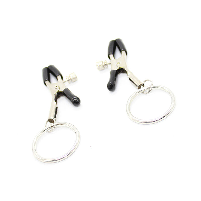 Nipple Clamps Pliers Metal Clamp Shape With Pressure Adjustment Screw And O-Ring Ohmama