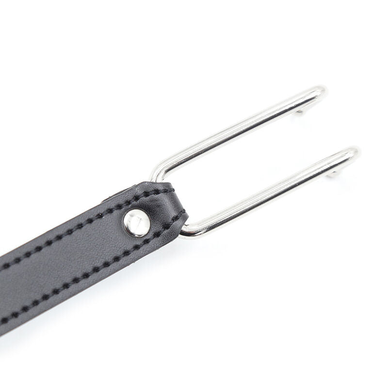 Bavaglio morso fetish regolabile con ganci metallici in acciaio inossidabile senza ftalati per bondage ohmama fetish