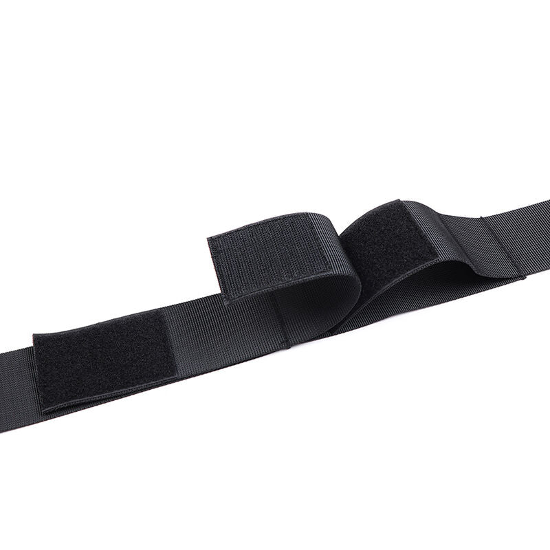 Bande de collier en nylon avec retenue de poignet arrière pour constriction avec réglage par crochet et boucle Ohmama