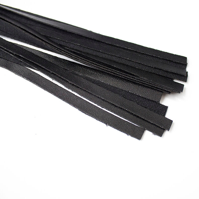 Frustino fetish pelle con manico intrecciato 45 cm ideale per principianti ed esperti materiali alta qualità ohmama fetish