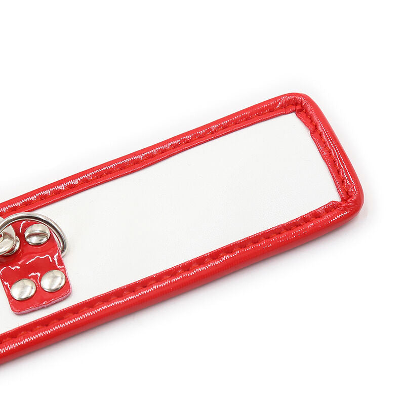 set bondage sadomaso fetish infermiera con polsini caviglie maschera pvc gioco di coppia kit accessori ohmama fetish