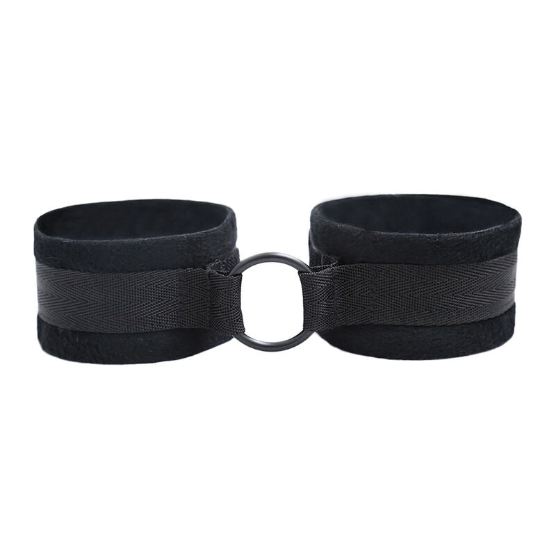 Nylon Wrist Cuffs With Strap With Metal Hook Bondage