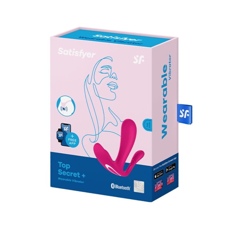 Satisfyer - Top Secret + Vibromasseur Rose