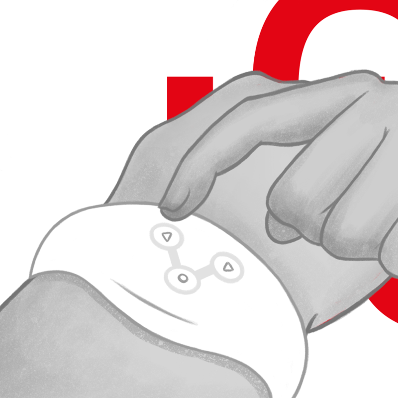 Watchme - White Wireless Technology Watch