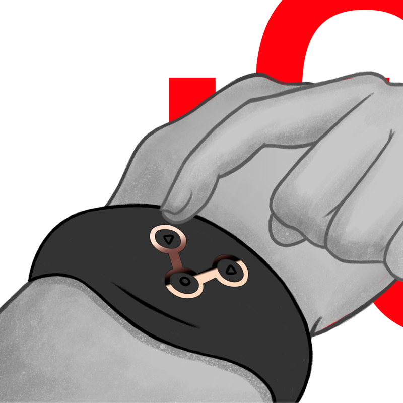 Orologio telecomando smartwatch sessuale silicone morbido wireless sommergibile IPX7 per sex toy Watchme