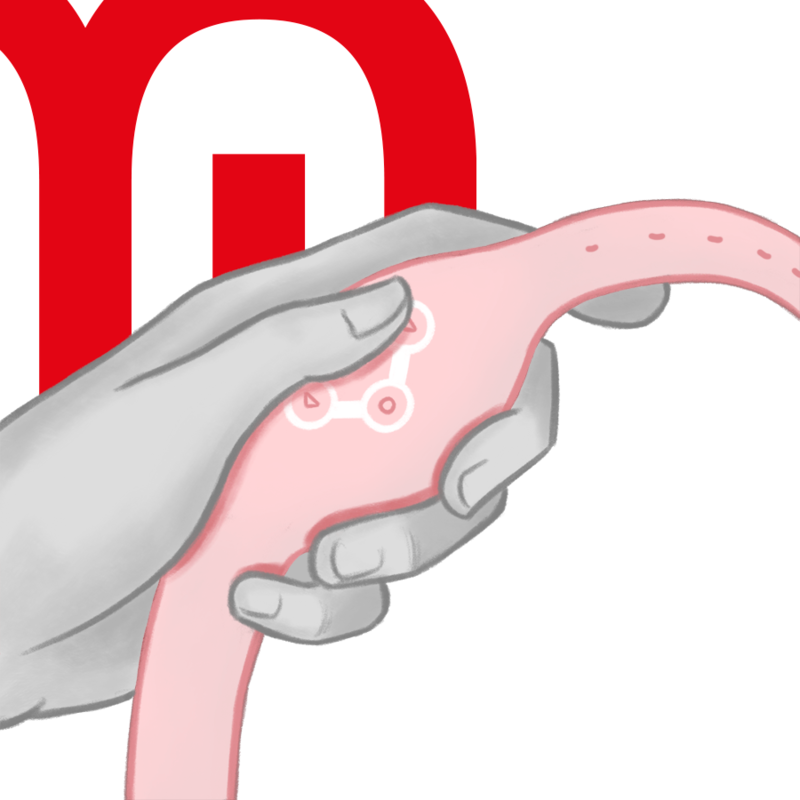 Watchme - Pink Tenor Wireless Technology Watch