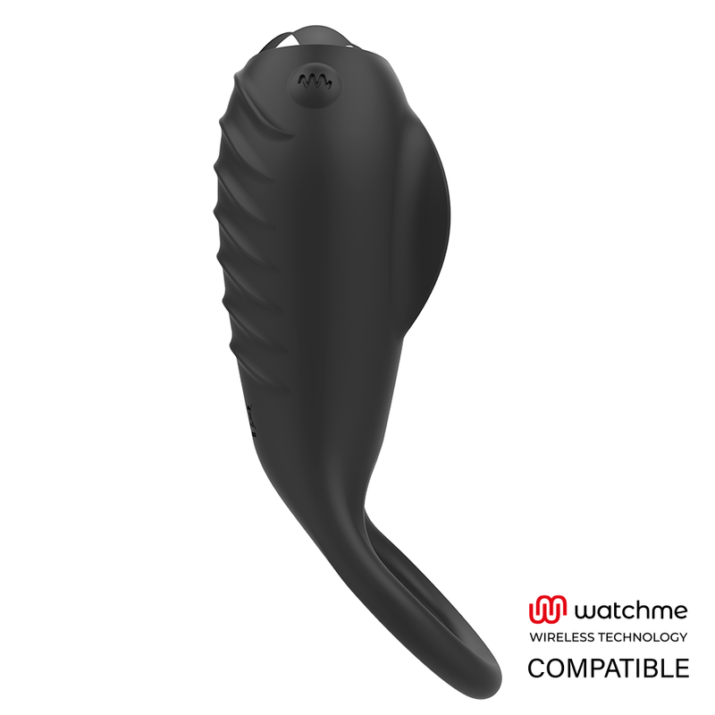Anello fallico vibrante in silicone per coppia con tecnologia wireless Watchme stimolatore clitorideo Brilly Glam