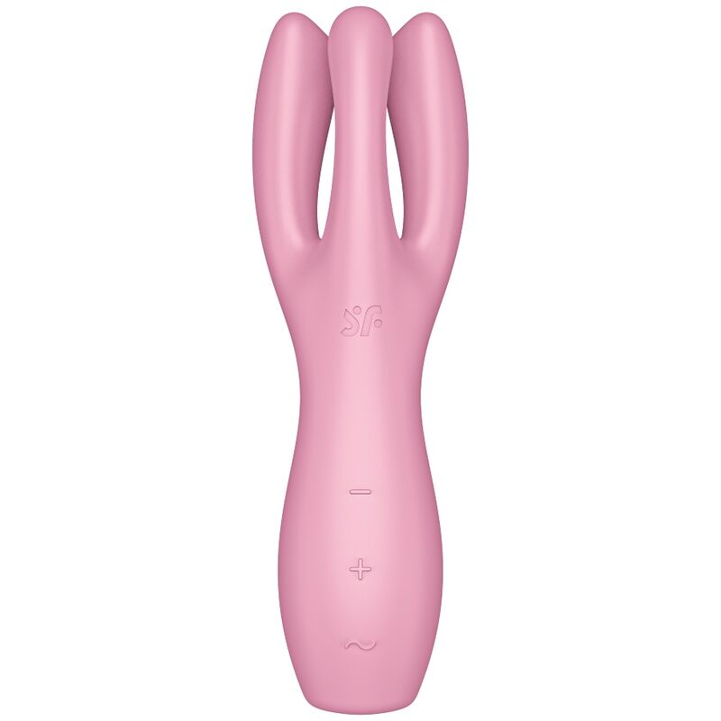 Satisfyer - Vibratore Threesome 3 Rosa