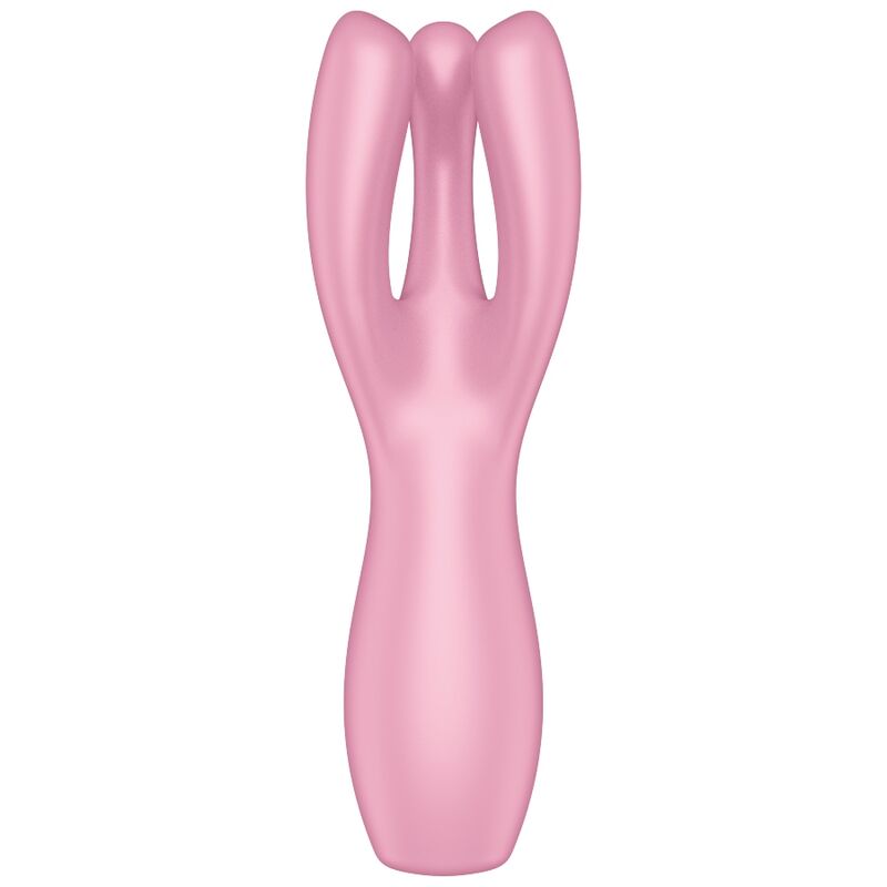 Satisfyer - Vibratore Threesome 3 Rosa