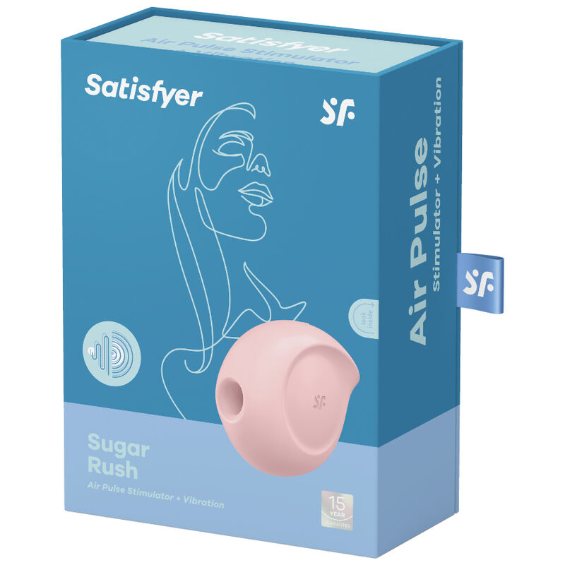 stimolatore vibratore clitoride rosa air pulse con onde vibrazione impermeabile silicone ricaricabile Satisfyer