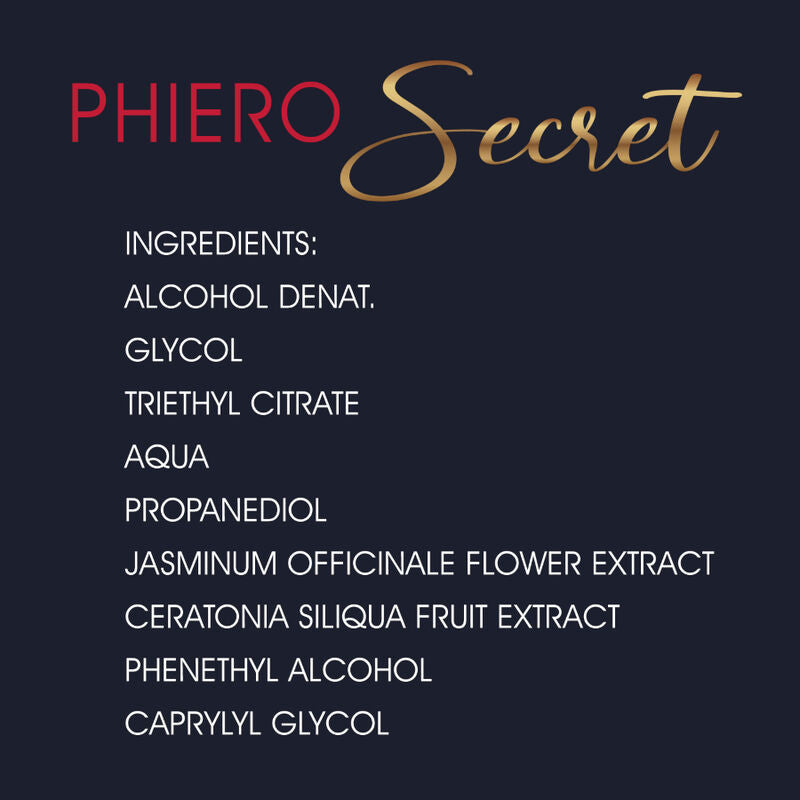 500 Cosmetics - Phiero Secret Combinazione Naturale Inodore Ormoni Sessuali Femminili 15 Ml