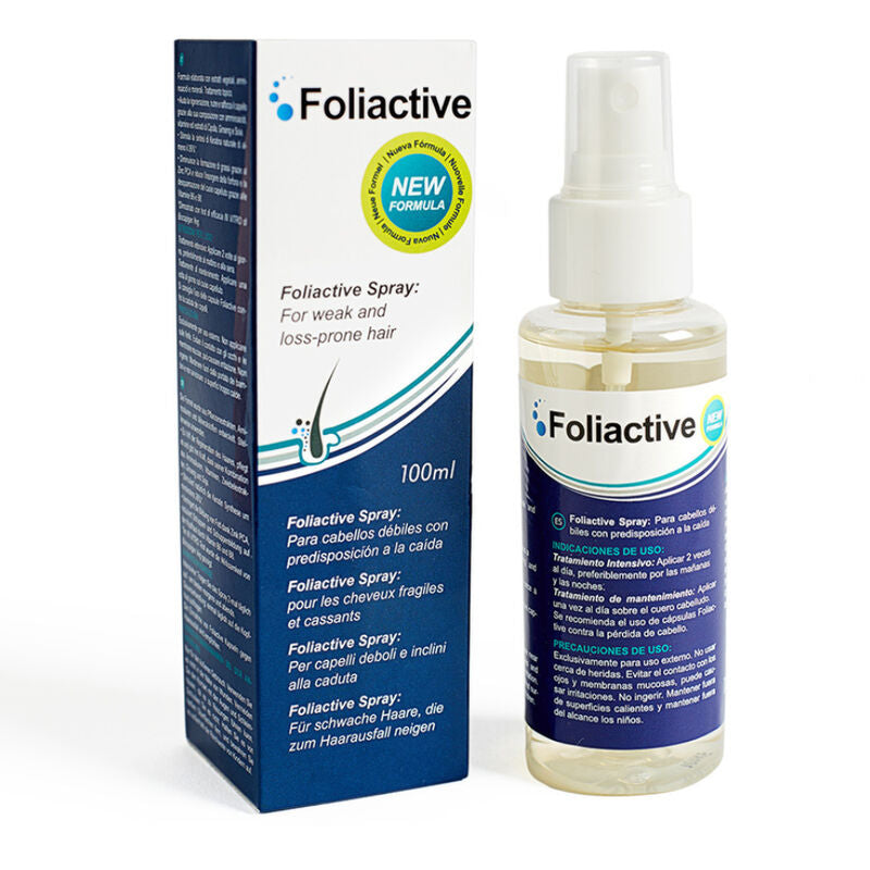 500 Cosmetics - Foliactive Spray. Spray Per Prevenire La Caduta Dei Capelli E Stimolare La Crescita