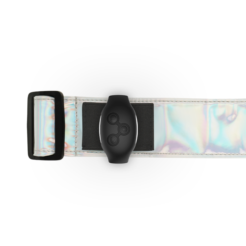 Imbracatura strap-on iridescente regolabile per dildo ecologica e vegana Mythology Fantasy