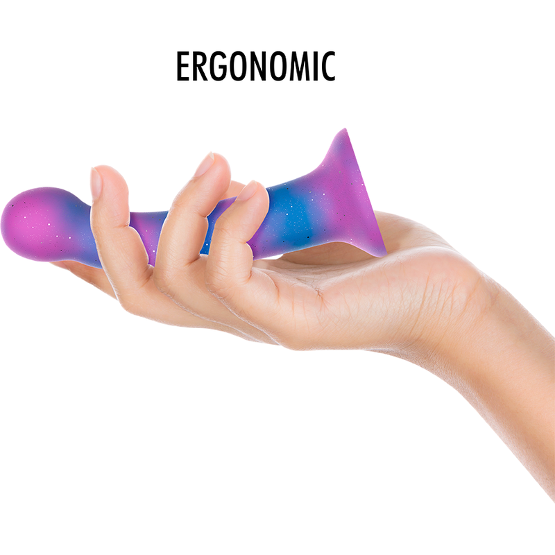 Dildo stimolante fantasy galattico silicone premium senza vibrazione 15cm per orgasmo femminile mythology