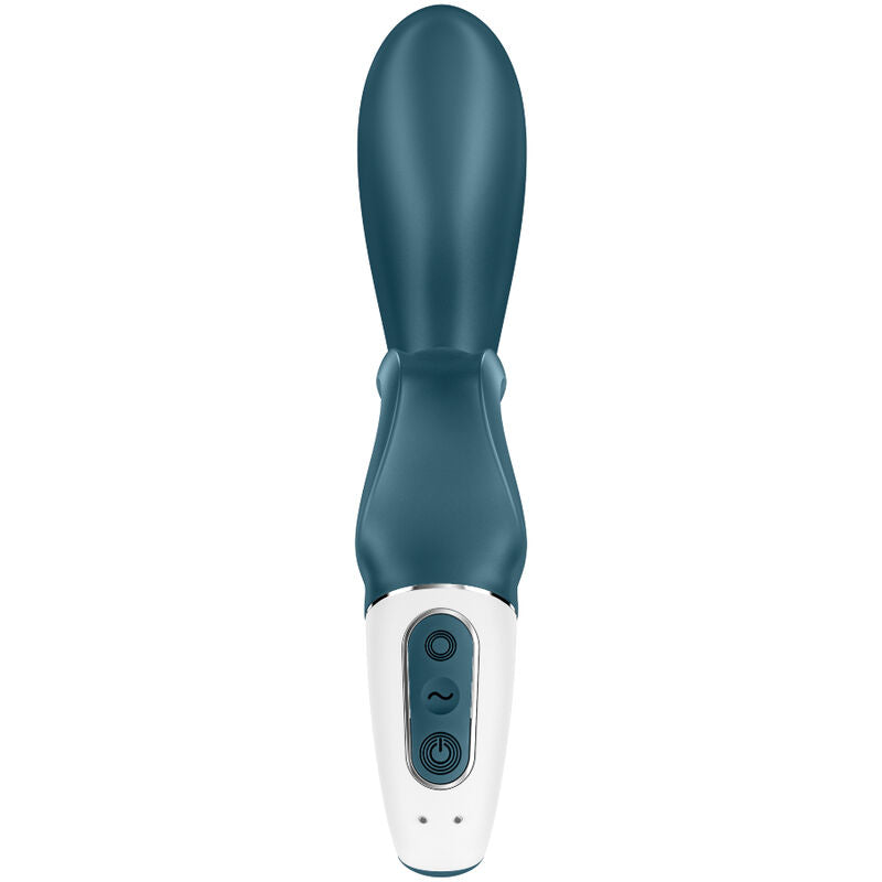 Vibratore hug me rabbit rosa stimolazione punto g clitoride controllo mezzo app bluetooth satisyfer connect