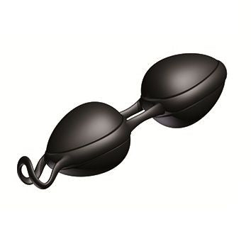Palline vaginali nere per rafforzamento muscoli pelvici principianti in Silikomed Joydivision Joyballs