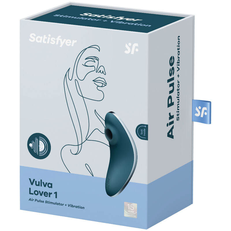 Satisfyer - Vulva Lover 1 Air Pulse Stimulator & Vibrator Purple