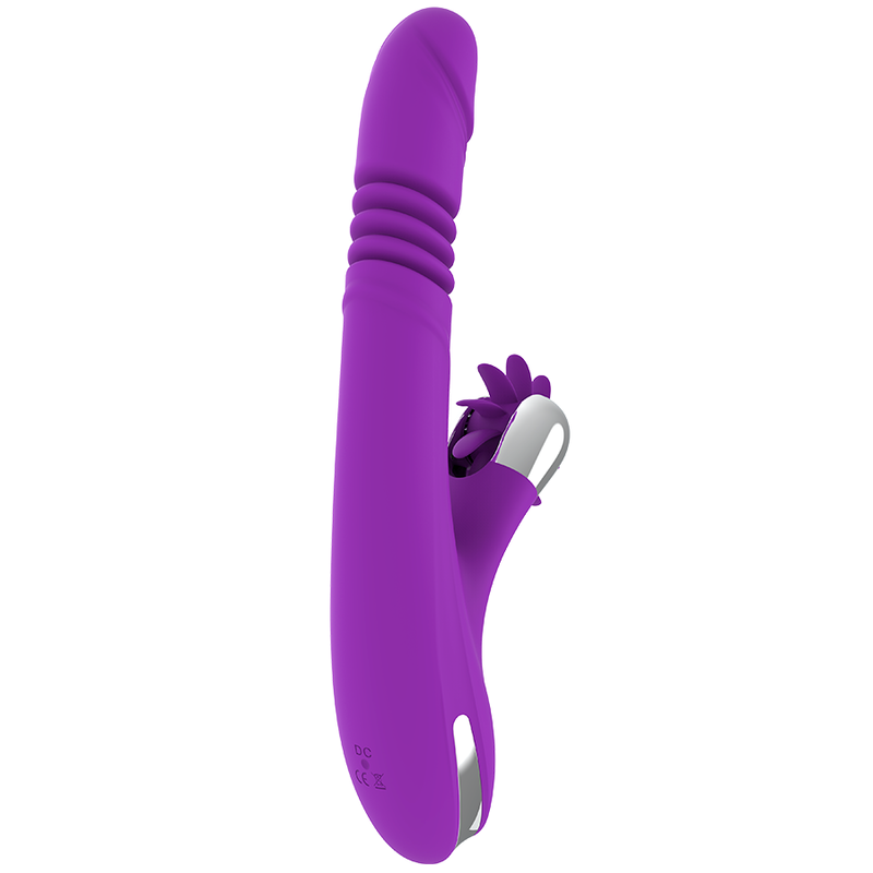 Vibratore stimolatore rabbit per clitoride multifunzione silicone morbido e vibrazioni regolabili su e giu ricaricabile Fun Function