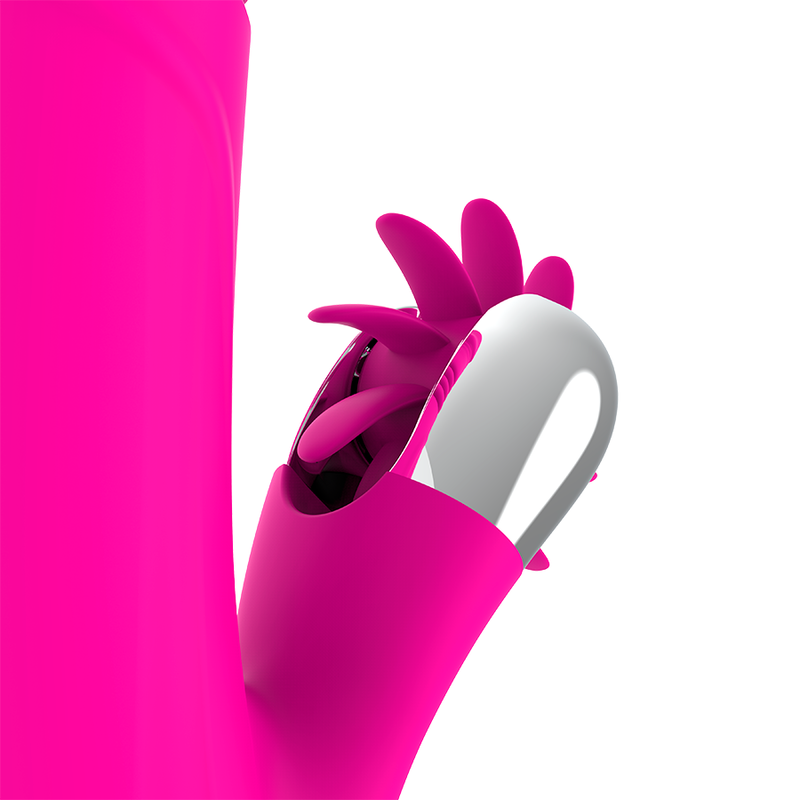 Vibratore rotante e vibrante con 7 modalità su e giù 24 cm silicone super morbido USB ricaricabile Diversia