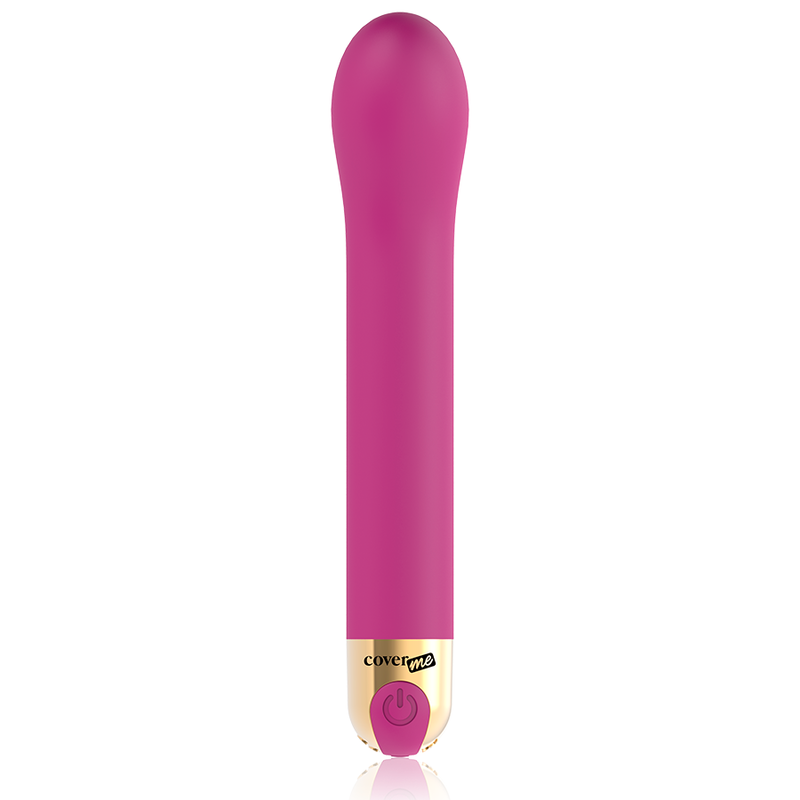 Vibratore G-Spot ergonomico 10 velocità con motore potente ricaricabile impermeabile silicone sicuro COVERME