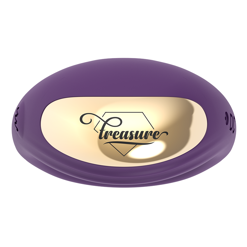 Anello fallico vibrante flessibile con stimolatore clitorideo impermeabile ricaricabile wireless watchme TREASURE