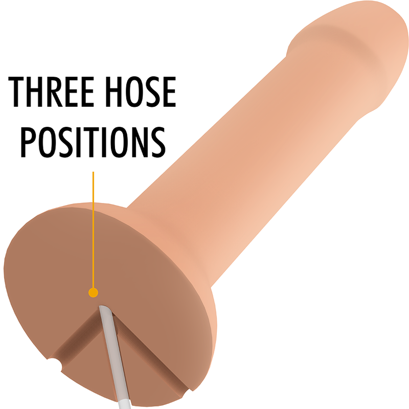 Dildo fallo con eiaculatore super flessibile con ventosa in silicone morbido 16cm Fantasy Mythology