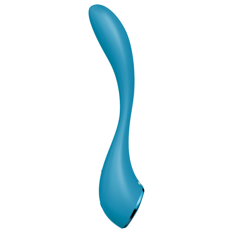 multivibratore flessibile per stimolazione punto G con app impermeabile ricaricabile silicone Satisfyer Vibrator