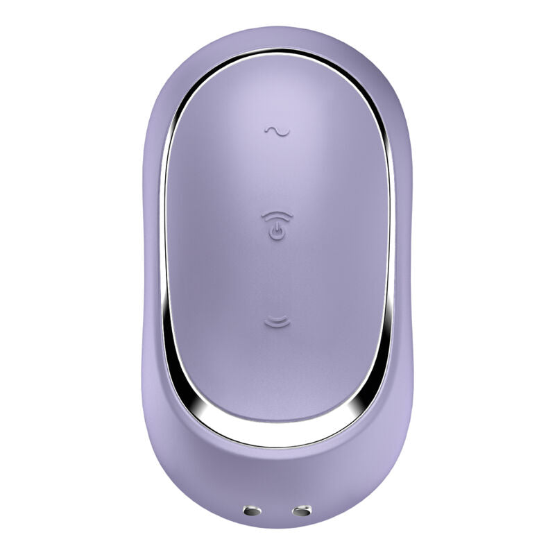 Succhia clitoride stimolatore e vibratore impermeabile compatto in silicone con onde e vibrazioni batteria ricaricabile satisfyer air pulse