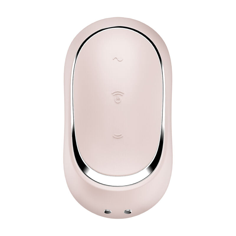 Succhia clitoride stimolatore e vibratore impermeabile compatto in silicone con onde e vibrazioni batteria ricaricabile satisfyer air pulse