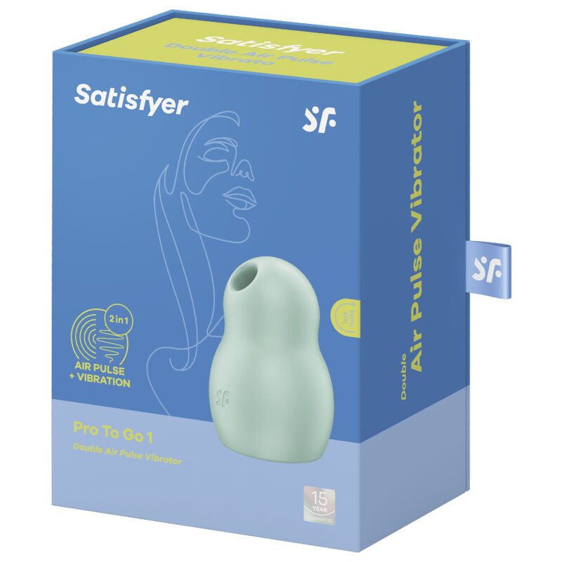 Satisfyer - Pro To Go 1 Double Stimulateur Et Vibromasseur Rouge