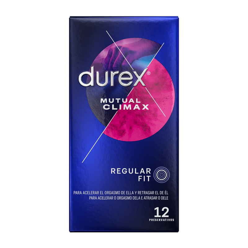 Preservativi con punte e scanalature per accelerare orgasmo e lubrificante Performa 12 unità Durex Condoms