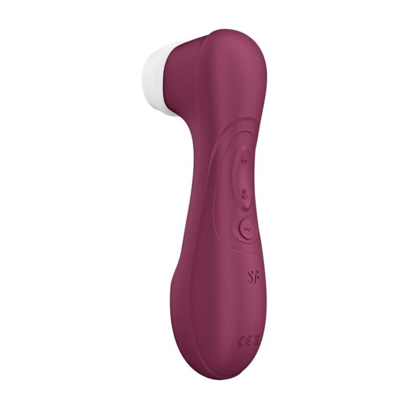 Satisfyer Pro 2 Generazione 3 stimolatore clitorideo aria liquida vibrazione silicone impermeabile rosso SATISFYER AIR PULSE