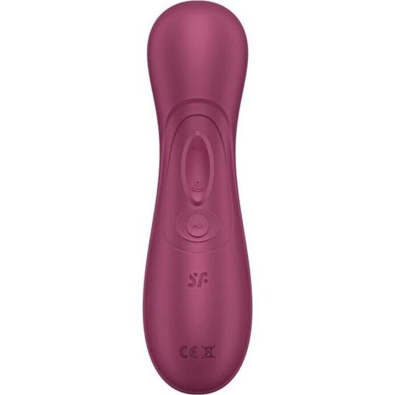 Satisfyer Pro 2 Generazione 3 stimolatore clitorideo aria liquida vibrazione silicone impermeabile rosso SATISFYER AIR PULSE