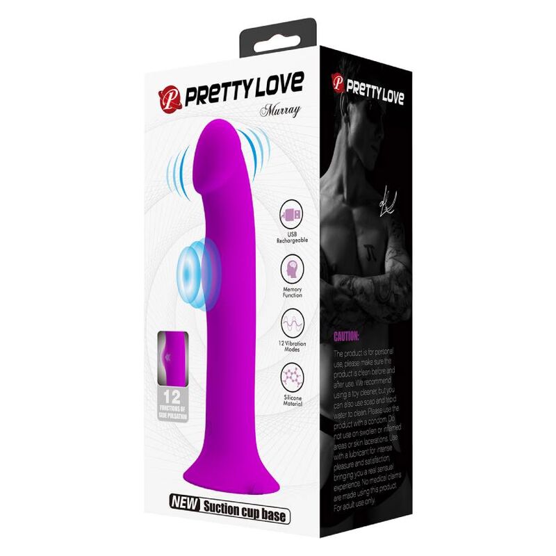 Pretty Love - Vibromasseur Murray et stimulateur du point G Violet